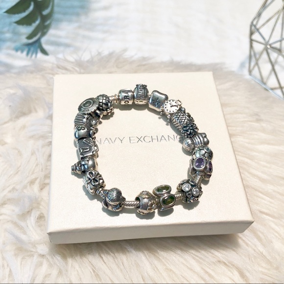Pandora Jewelry - Pandora💙Bracelet with 19 Charms